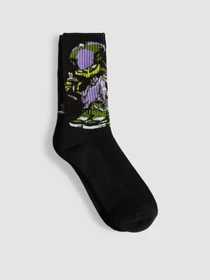 Носки и гольфы Vans LX WRECKPACK ALIEN DOG CREW модель VN000SP8BLK1 Фото