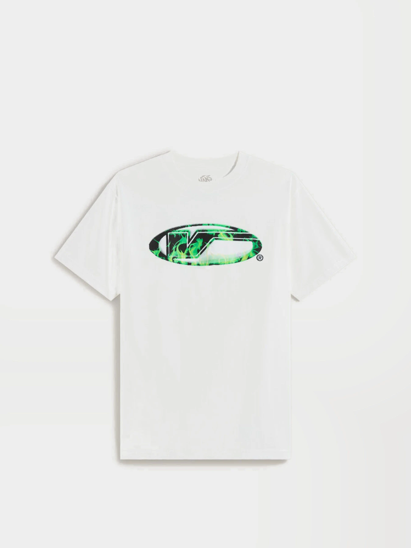 Футболки и поло Vans BEVEL FLAME SS TEE модель VN000SXBWHT1 Фото