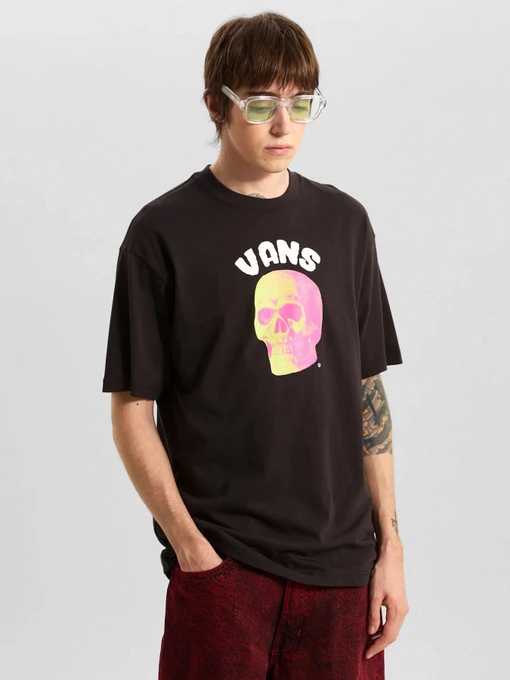 Футболки і поло Vans BONE HEAD LOOSE SS TEE модель VN000VYWBLK1 Фото