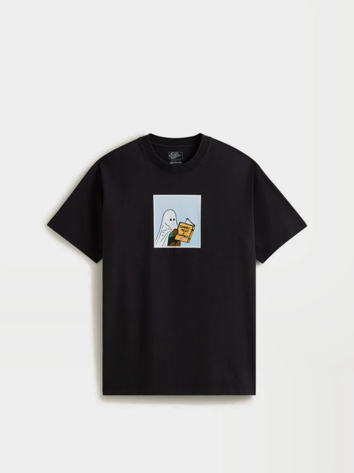Футболки и поло Vans COMMITMENT 4 DUMMIES LOOSE  SS модель VN000VY5BLK1 Фото