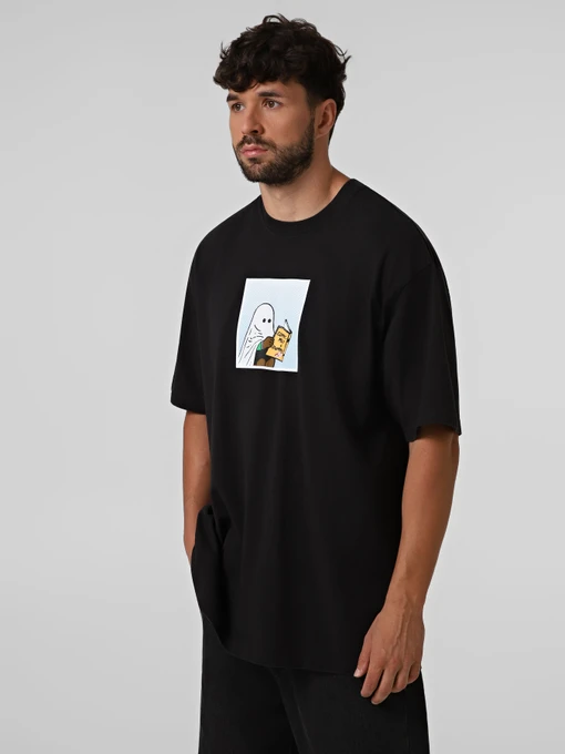Футболки и поло Vans COMMITMENT 4 DUMMIES LOOSE  SS модель VN000VY5BLK1 Фото