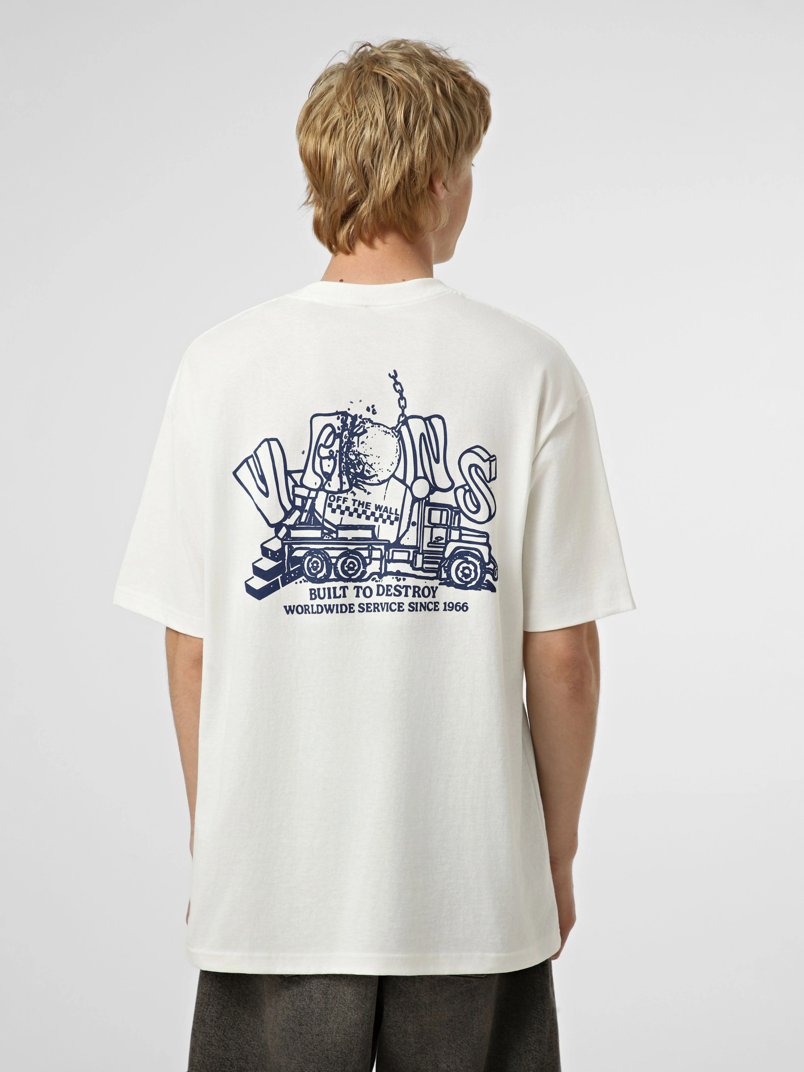 Бавовняна Чоловіча Футболка Vans DEMOLISH SS TEE фото 3
