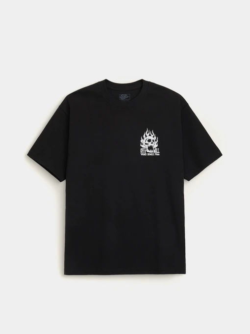 Футболки и поло Vans OFF THE WALL FEVER SS TEE модель VN000VW0BLK1 Фото