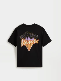 Футболки и поло Vans PALM DRIVE SS TEE модель VN000SXEBLK1 Фото