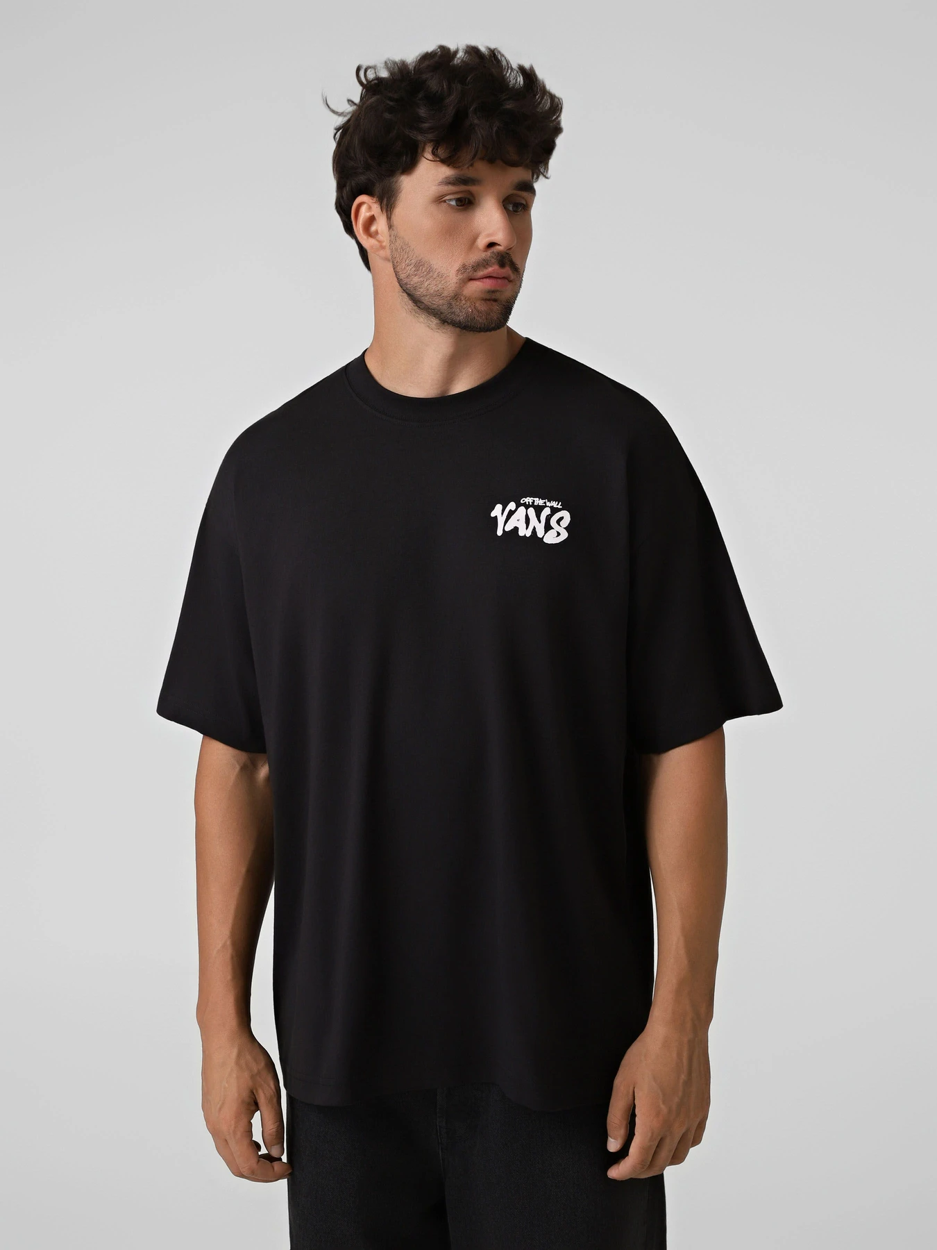 Футболки и поло Vans REPEAR SAM LOOSE SS TEE модель VN000VXDBLK1 Фото