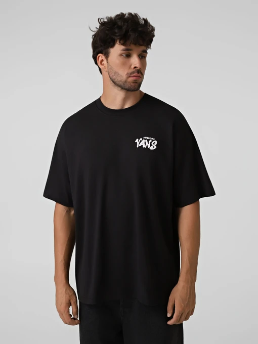 Футболки и поло Vans REPEAR SAM LOOSE SS TEE модель VN000VXDBLK1 Фото