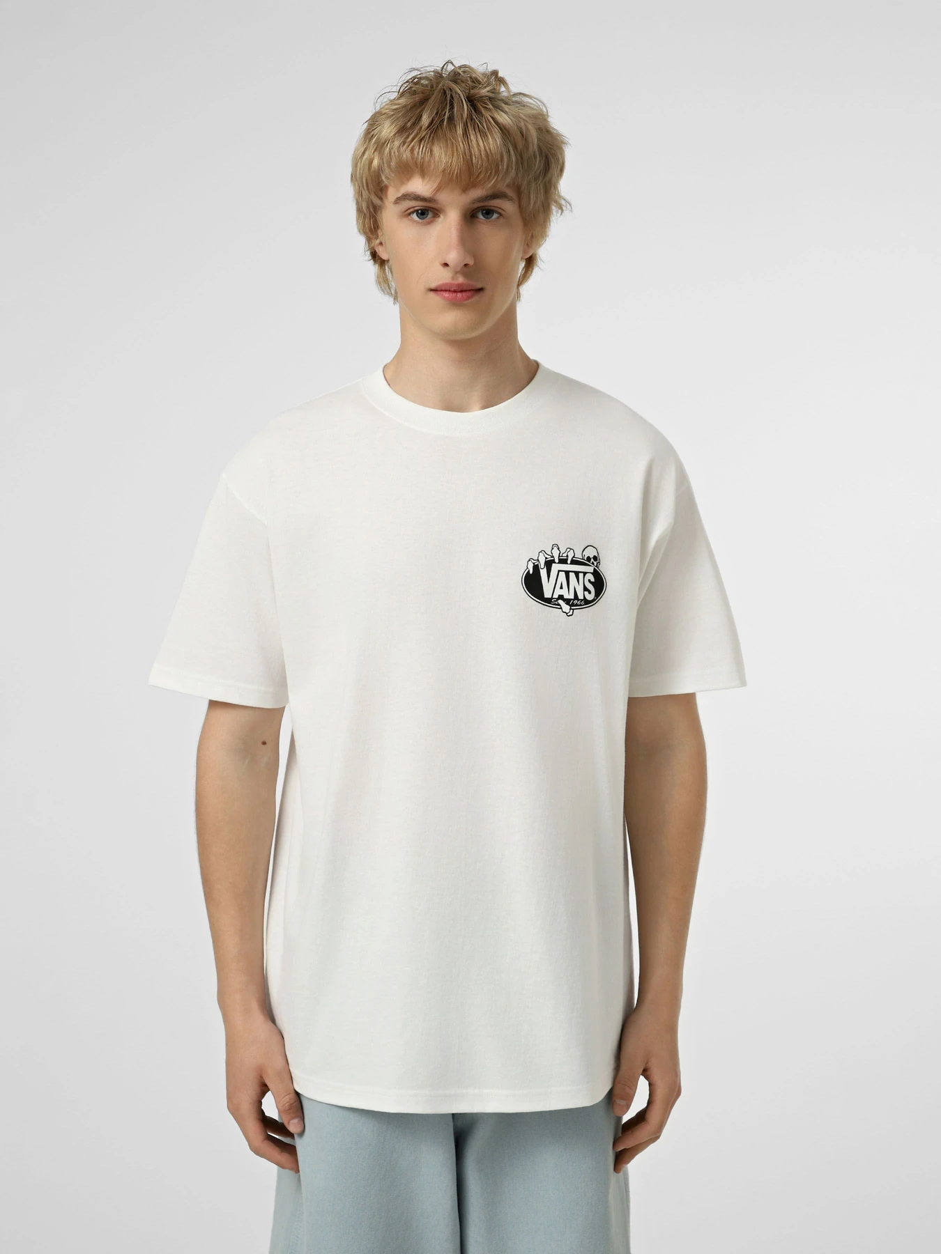 Футболки и поло Vans SHOW OFF SS TEE модель VN000SWTWHT1 Фото