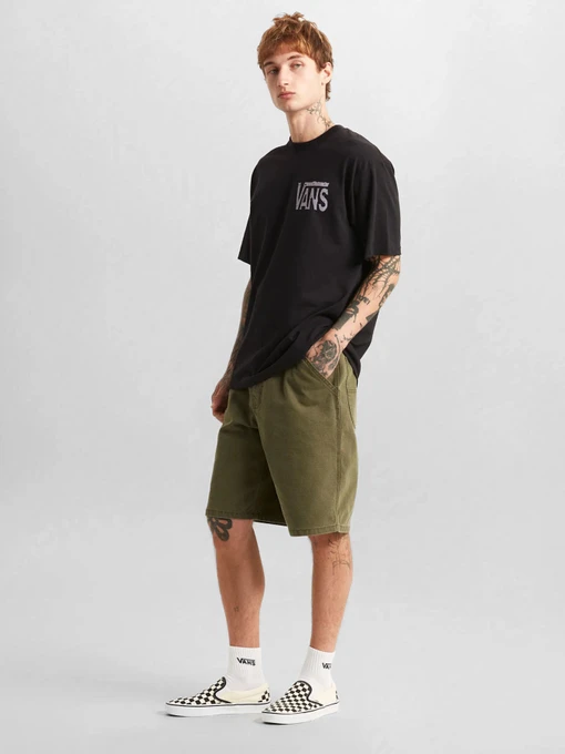 Бавовняна Чоловіча Футболка Vans SIDE TALK SS TEE фото 3