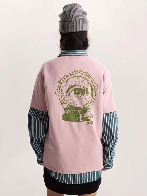 Бавовняна Жіноча Футболка Vans CRYSTAL DREAM OS TEE фото 2