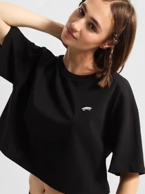 Футболки и поло Vans W SALTON RELAX CROP SS модель VN000P5QBLK1 Фото