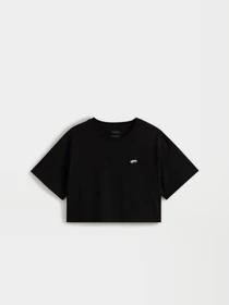 Футболки и поло Vans W SALTON RELAX CROP SS модель VN000P5QBLK1 Фото