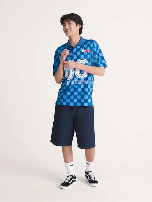 Бавовняні Чоловічі Джинсові шорти Vans LX CHECK-5 BAGGY DENIM SHORT фото 3
