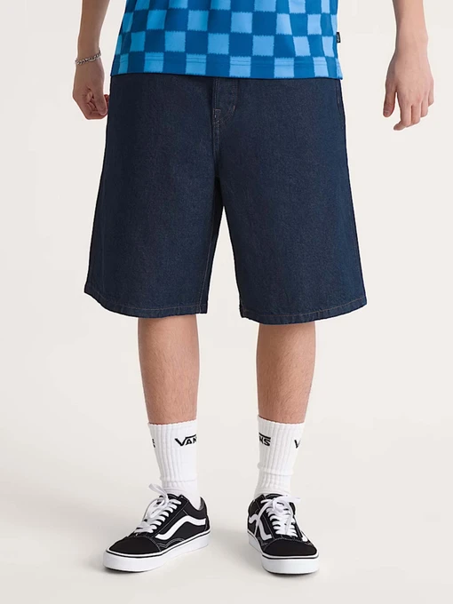 Шорти Vans LX CHECK-5 BAGGY DENIM SHORT модель VN000T7CDRR1 Фото