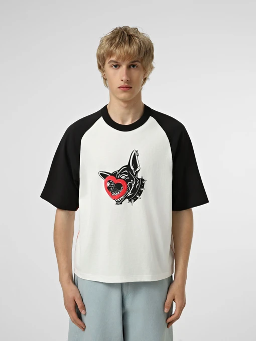 Футболки и поло Vans LX DAYANA DOG FACE SHORT SS TE модель VN000S1CWHT1 Фото