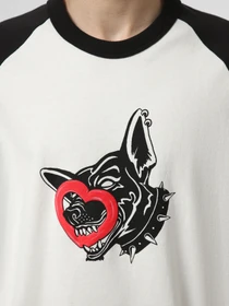 Футболки и поло Vans LX DAYANA DOG FACE SHORT SS TE модель VN000S1CWHT1 Фото