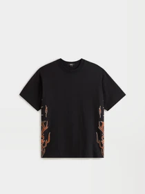Футболки и поло Vans LX DAYANA SIDE TRIBAL SS TEE модель VN000S19BLK1 Фото