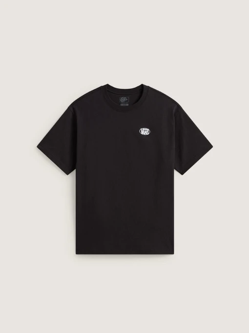Футболки и поло Vans OVAL LOGO LOOSE SS TEE модель VN0010FEBLK1 Фото