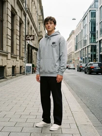 Худі та світшоти Vans STACKED HI PULLOVER модель VN00105P02F1 Фото