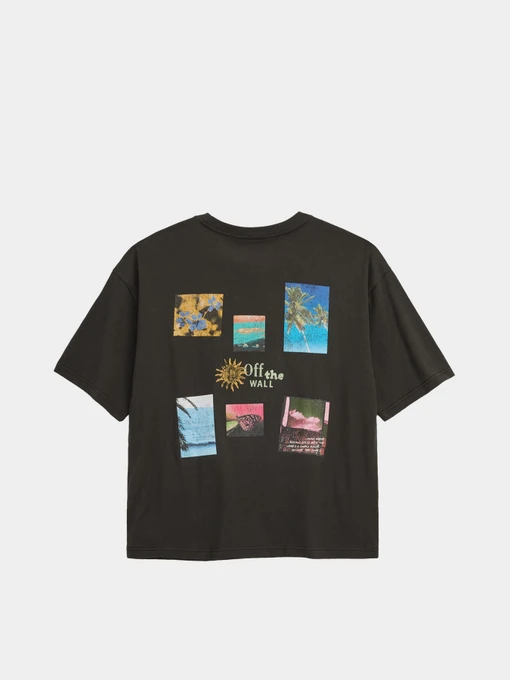 Бавовняна Жіноча Футболка Vans DREAMS SPILL SS TEE фото 2