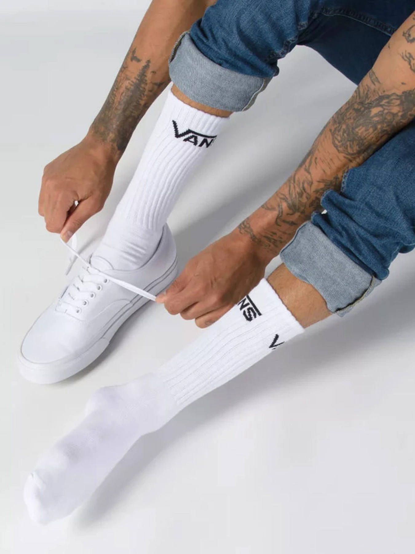 Носки и гольфы Vans Classic Crew 3 Pack 38,5 - 42 модель VN000XRZWHT1 Носки и гольфы Vans Classic Crew 3 Pack 38,5 - 42 модель VN000XRZWHT1 Фото