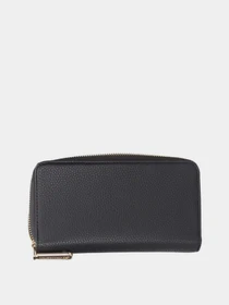 Кошельки Valentino Ring Pebbled Zip модель VPS7IL155 001 Фото