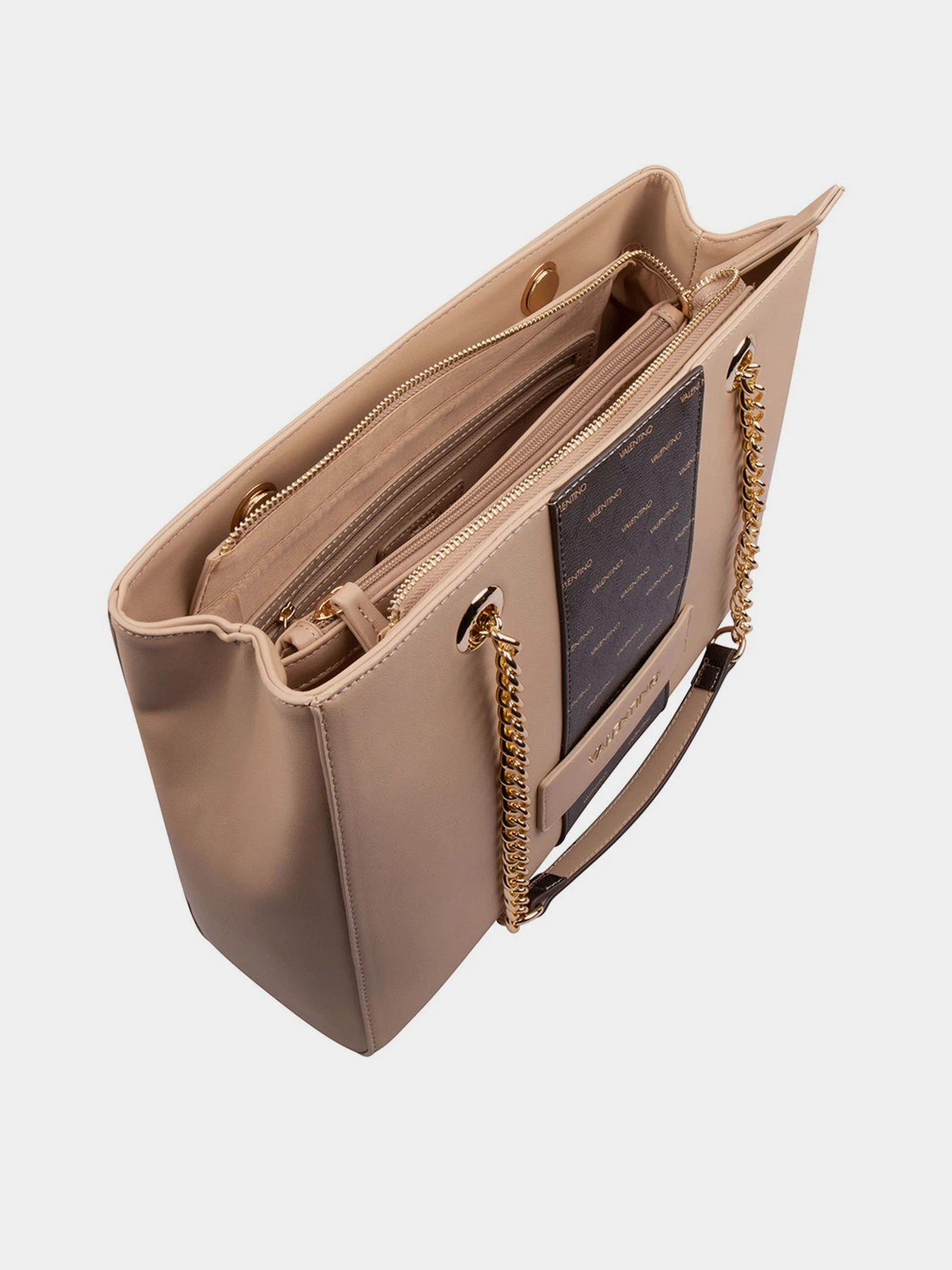 Сумки Valentino Liquorice Tote модель VBS5YG01 BEIGE/MULTICOLOR Сумки Valentino Liquorice Tote модель VBS5YG01 BEIGE/MULTICOLOR Фото