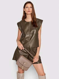 Сумки Valentino модель VBS1R404G TAUPE Фото