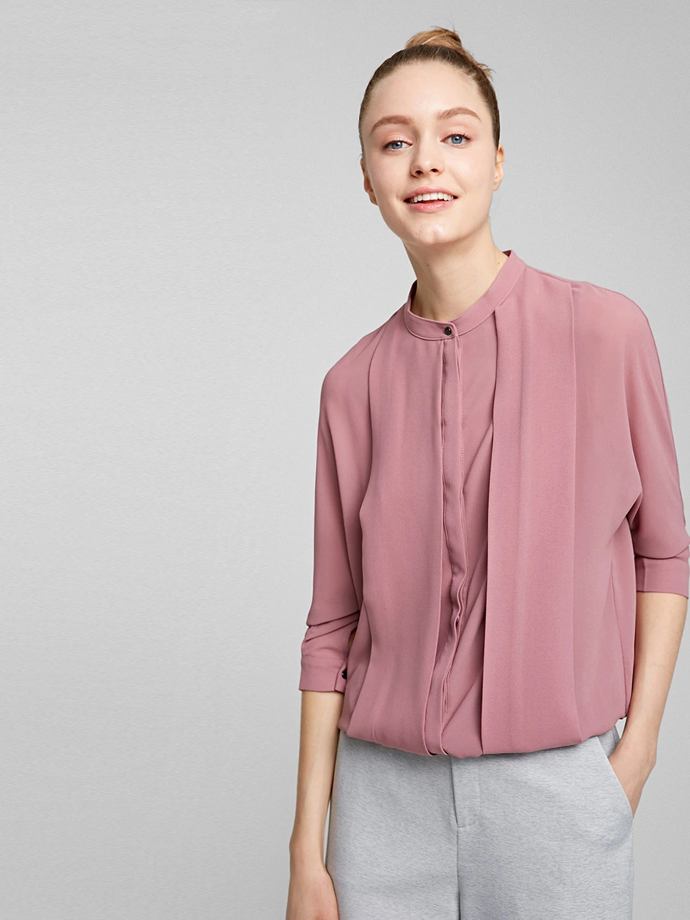 Рубашки Vero Moda модель 317131527E15_т.рожевий Фото