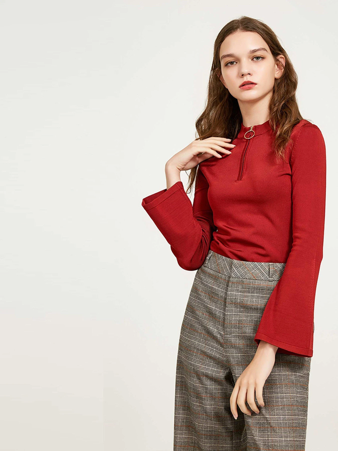 Светри та кардигани Vero Moda модель 317324525F15_бордовий Фото