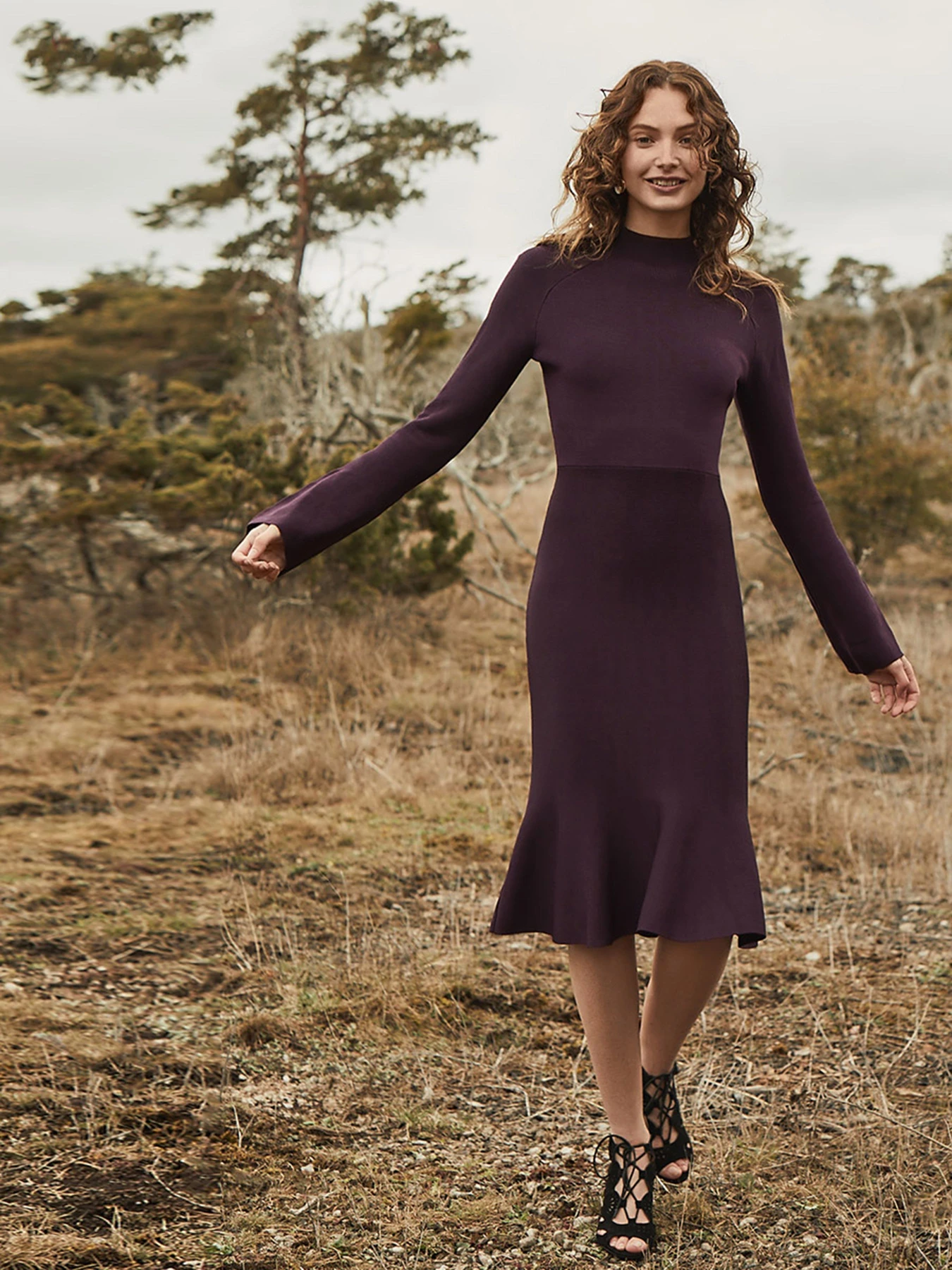 Платья Vero Moda модель 317346504E33_т.фіолетовий Платья Vero Moda модель 317346504E33_т.фіолетовий Фото
