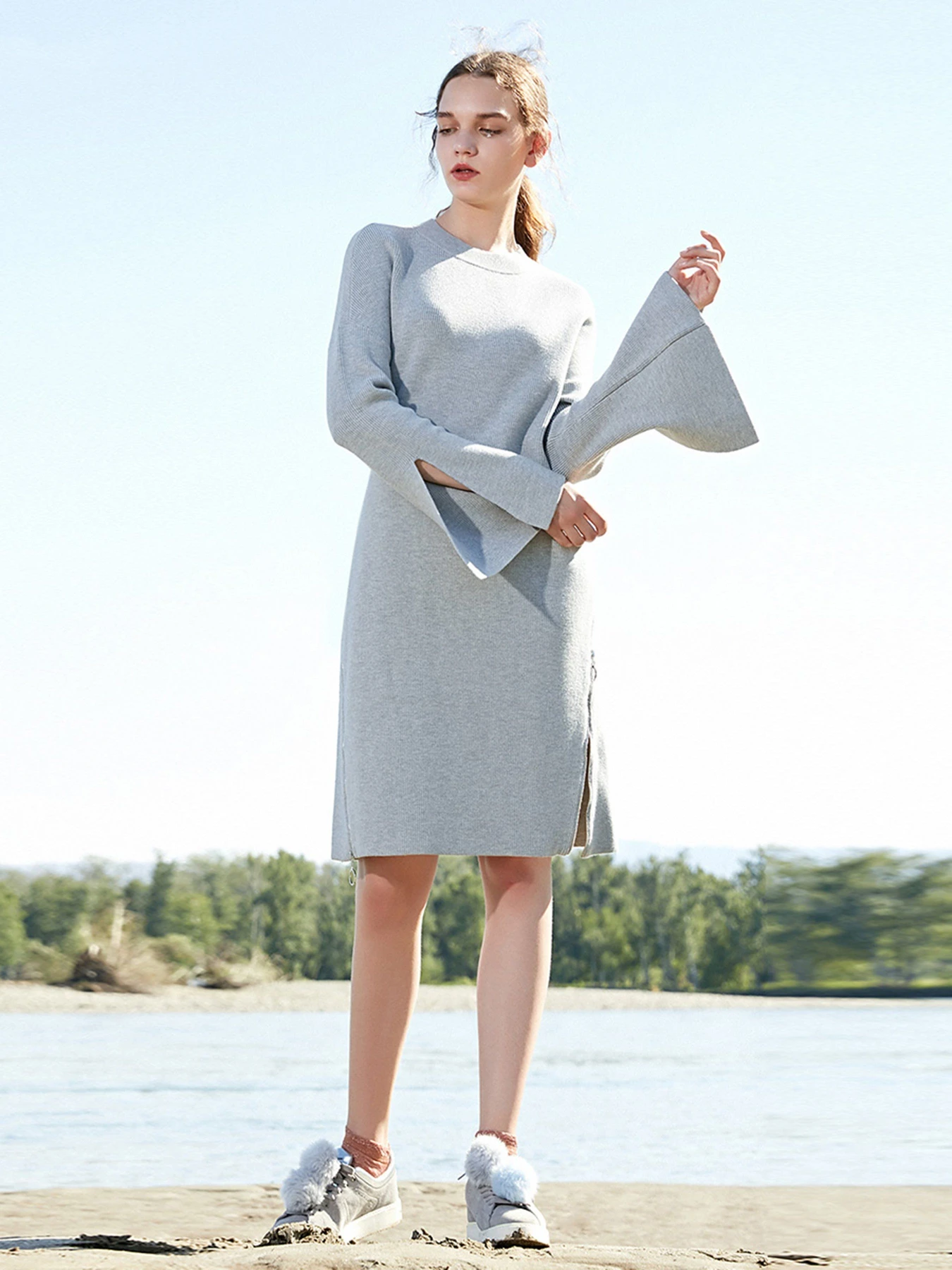 Платья Vero Moda модель 317346513S69_с.сірий Фото