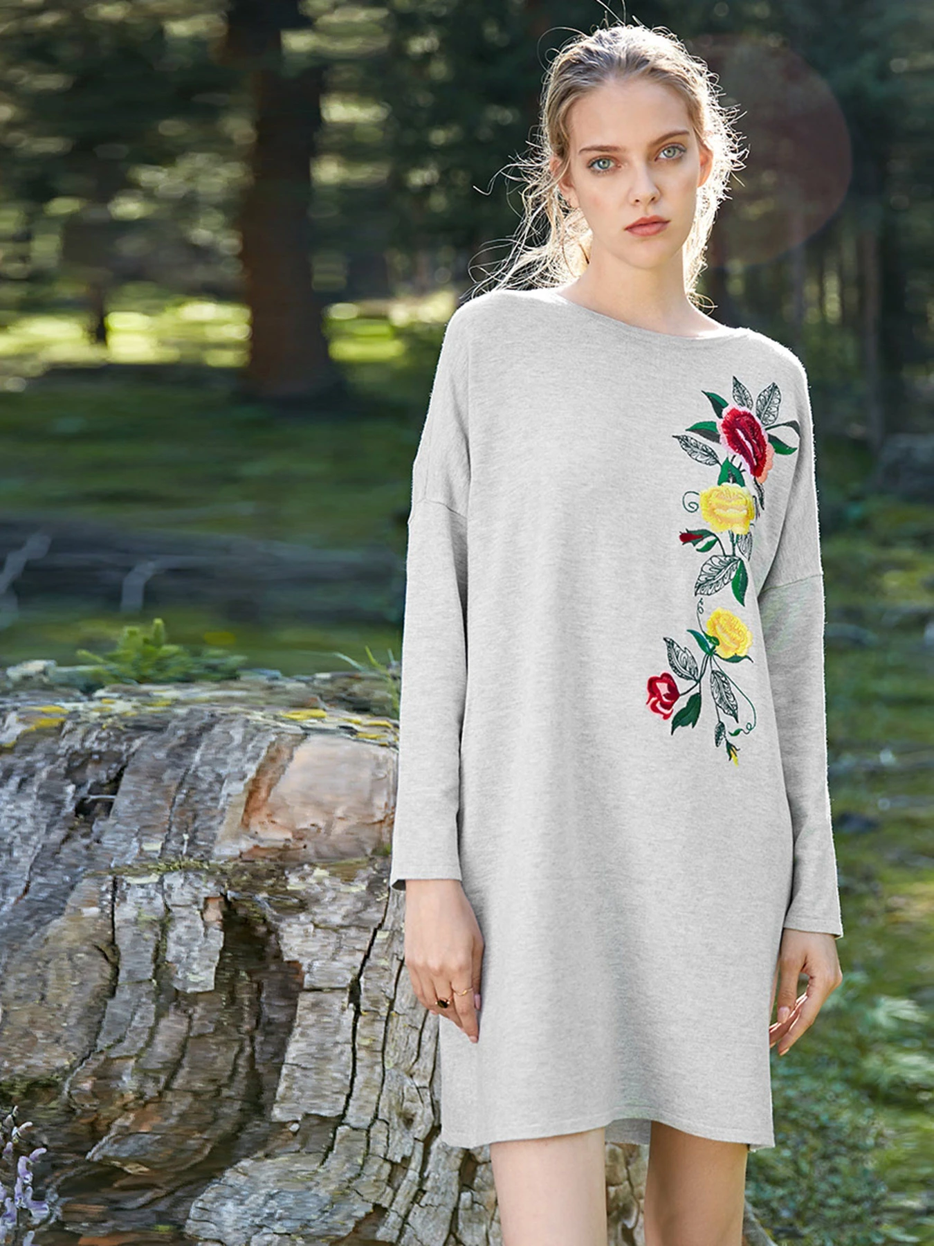 Платья Vero Moda модель 317346527S69_с.сірий комб. Фото