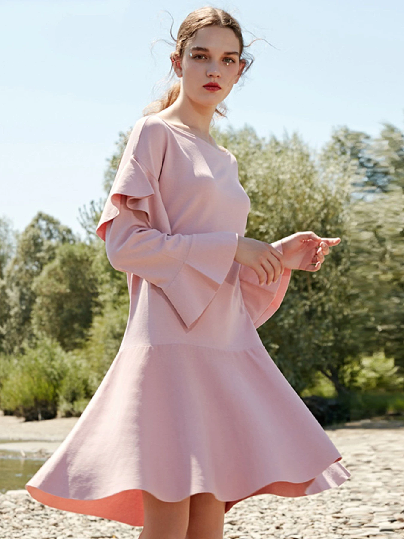 Платья Vero Moda модель 317346528C16_с.рожевий Платья Vero Moda модель 317346528C16_с.рожевий Фото