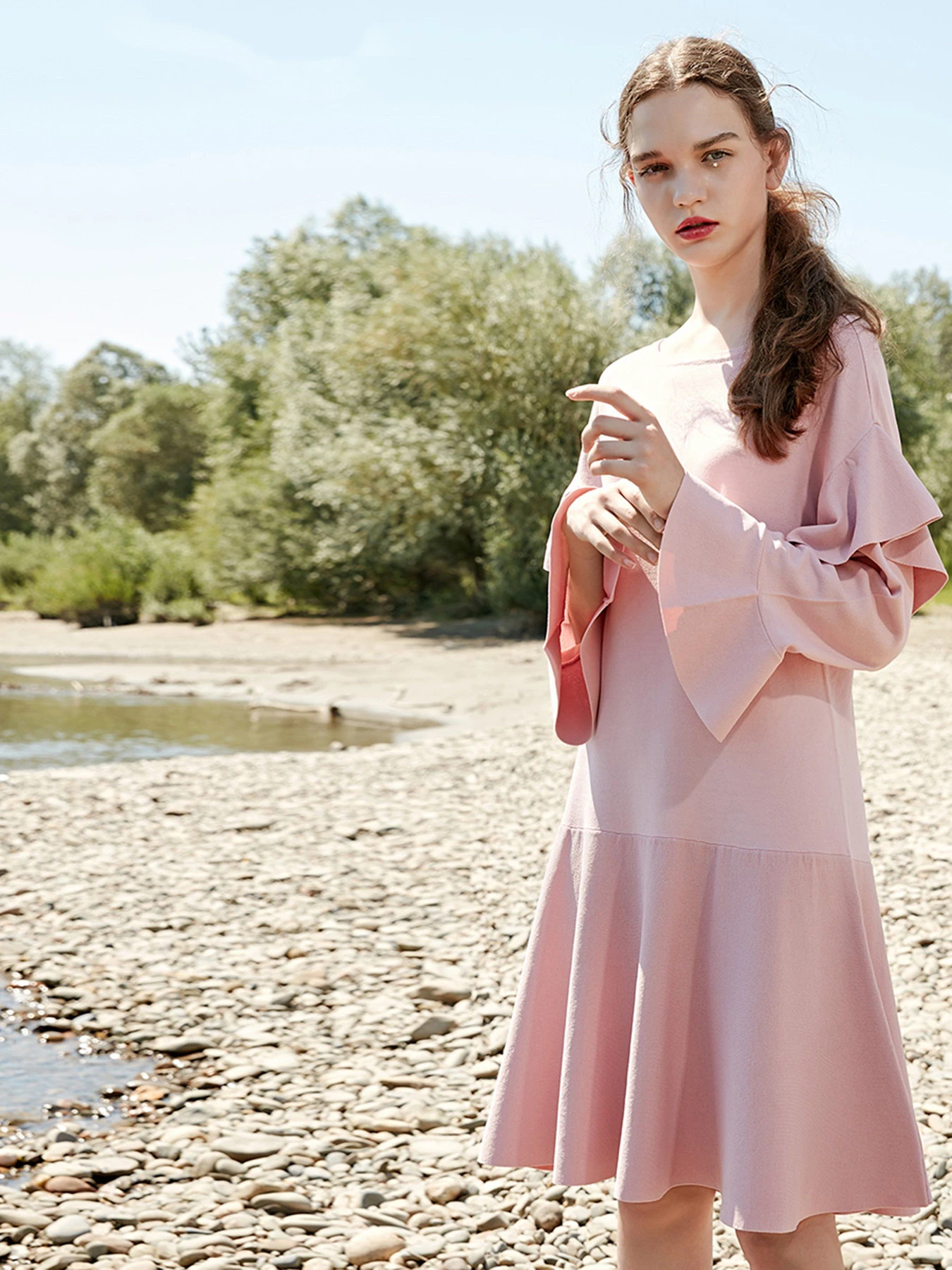 Платья Vero Moda модель 317346528C16_с.рожевий Платья Vero Moda модель 317346528C16_с.рожевий Фото