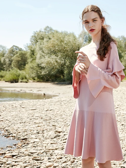 Платья Vero Moda модель 317346528C16_с.рожевий Фото