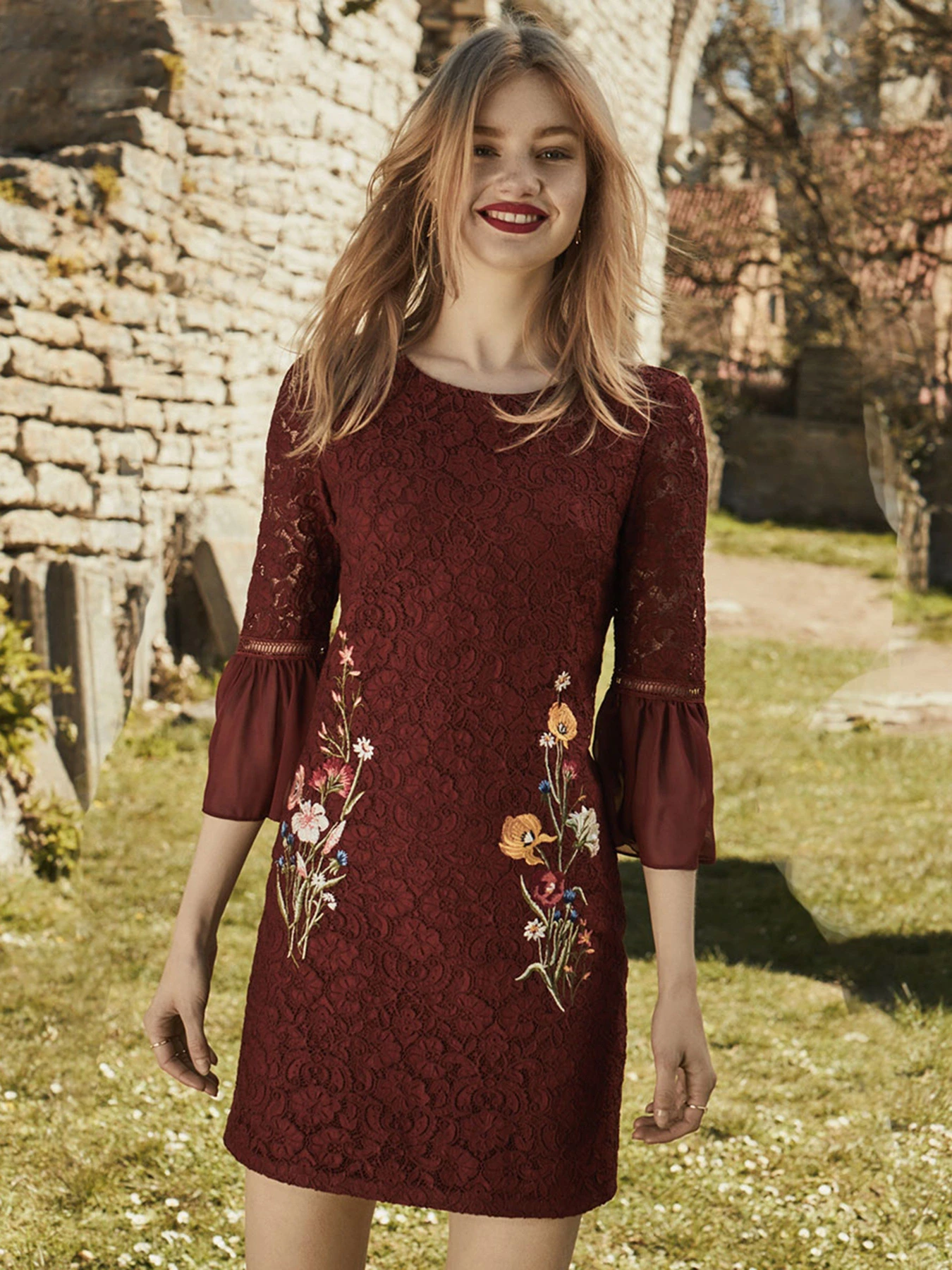 Платья Vero Moda модель 31737C501F13_коричневий комб. Фото