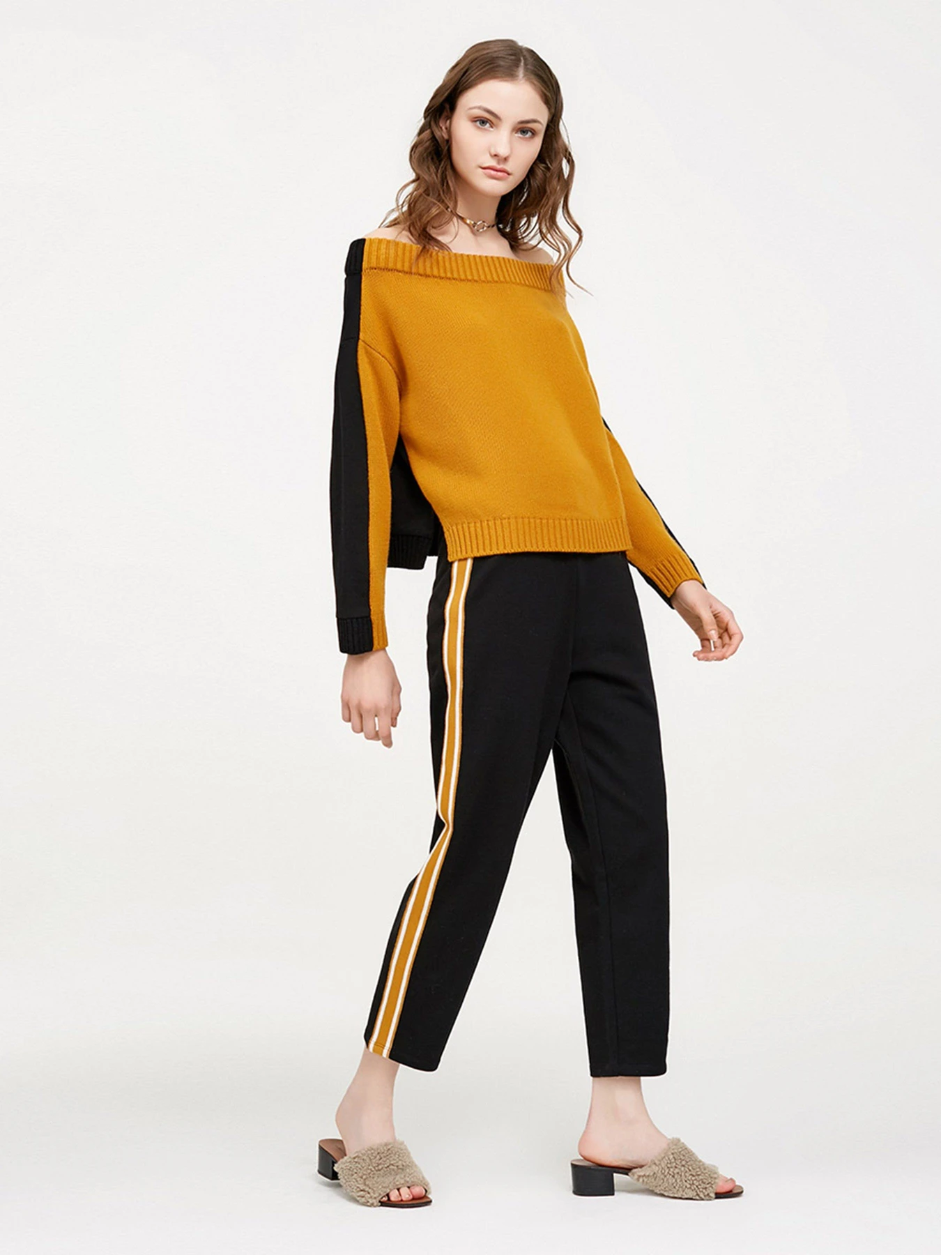 Брюки Vero Moda модель 3181R2505S59_чорний з коричневим Фото