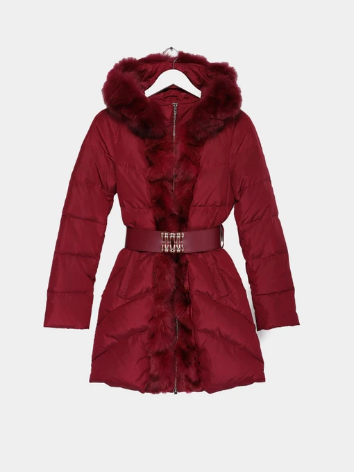 Куртки та дублянки Vero Moda модель 315312034073_бордовий Фото