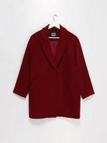 Пальта та плащі Vero Moda модель 315327010073_бордовий Фото