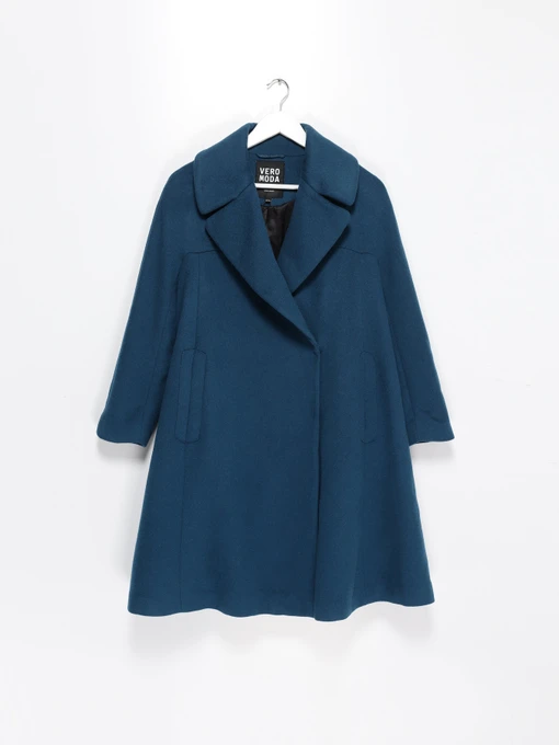 Пальта та плащі Vero Moda модель 315327015036_т.бірюзовий Фото