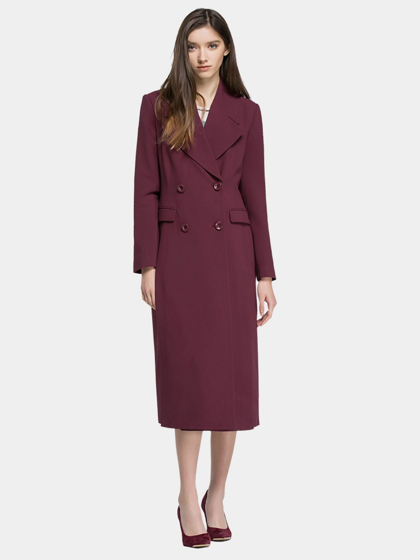 Пальта та плащі Vero Moda модель 316121003092_фіолетовий Фото