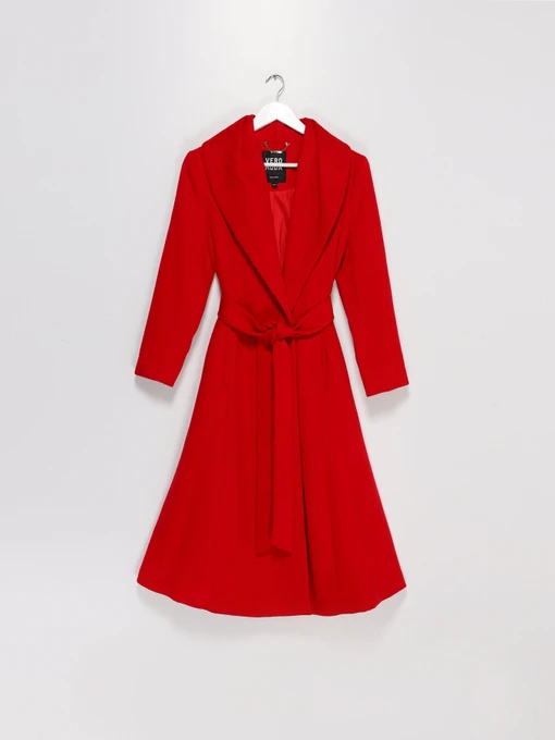 Пальто и плащи Vero Moda модель 316327509074_червоний Фото