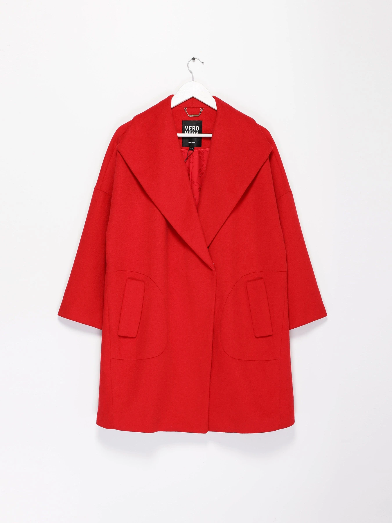 Пальто и плащи Vero Moda модель 316327552074_червоний Пальто и плащи Vero Moda модель 316327552074_червоний Фото