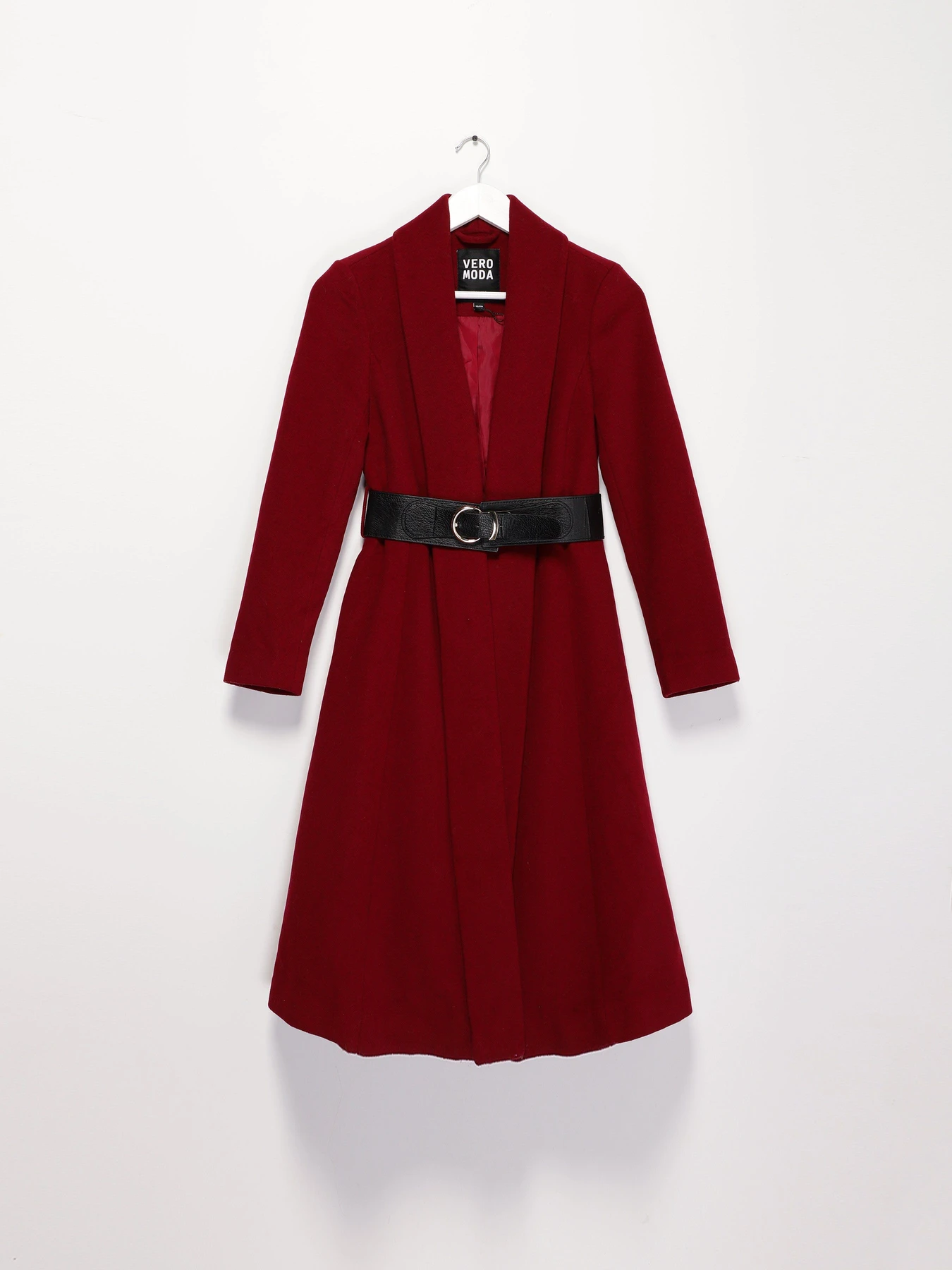 Пальта та плащі Vero Moda модель 316327553073_т.бордовий Пальта та плащі Vero Moda модель 316327553073_т.бордовий Фото