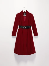 Пальта та плащі Vero Moda модель 316327553073_т.бордовий Фото