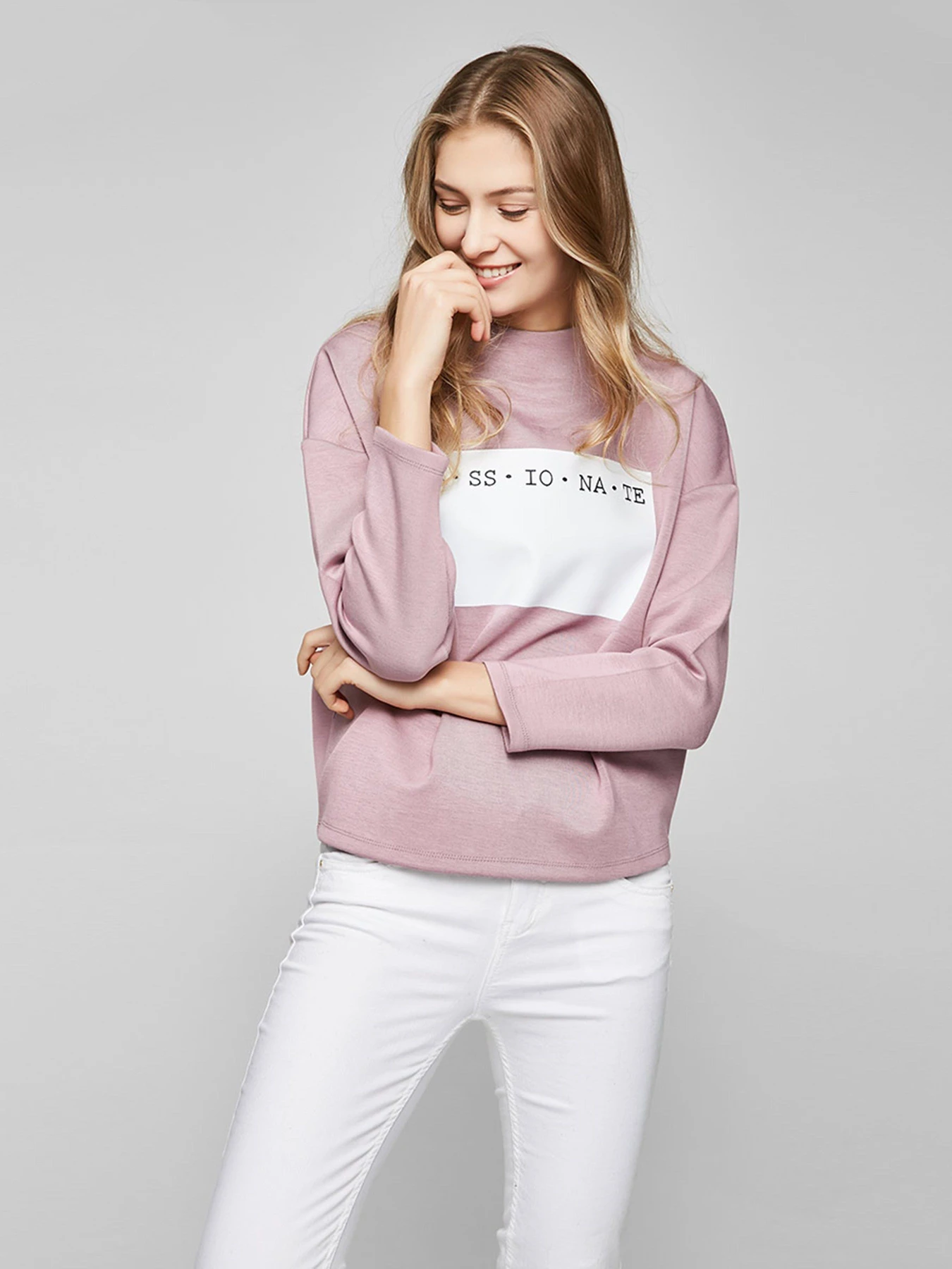 Худи и свитшоты Vero Moda модель 317102504E16_рожевий комб. Фото