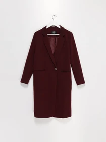 Пальто и плащи Vero Moda модель 317108506E16_бордовий Фото