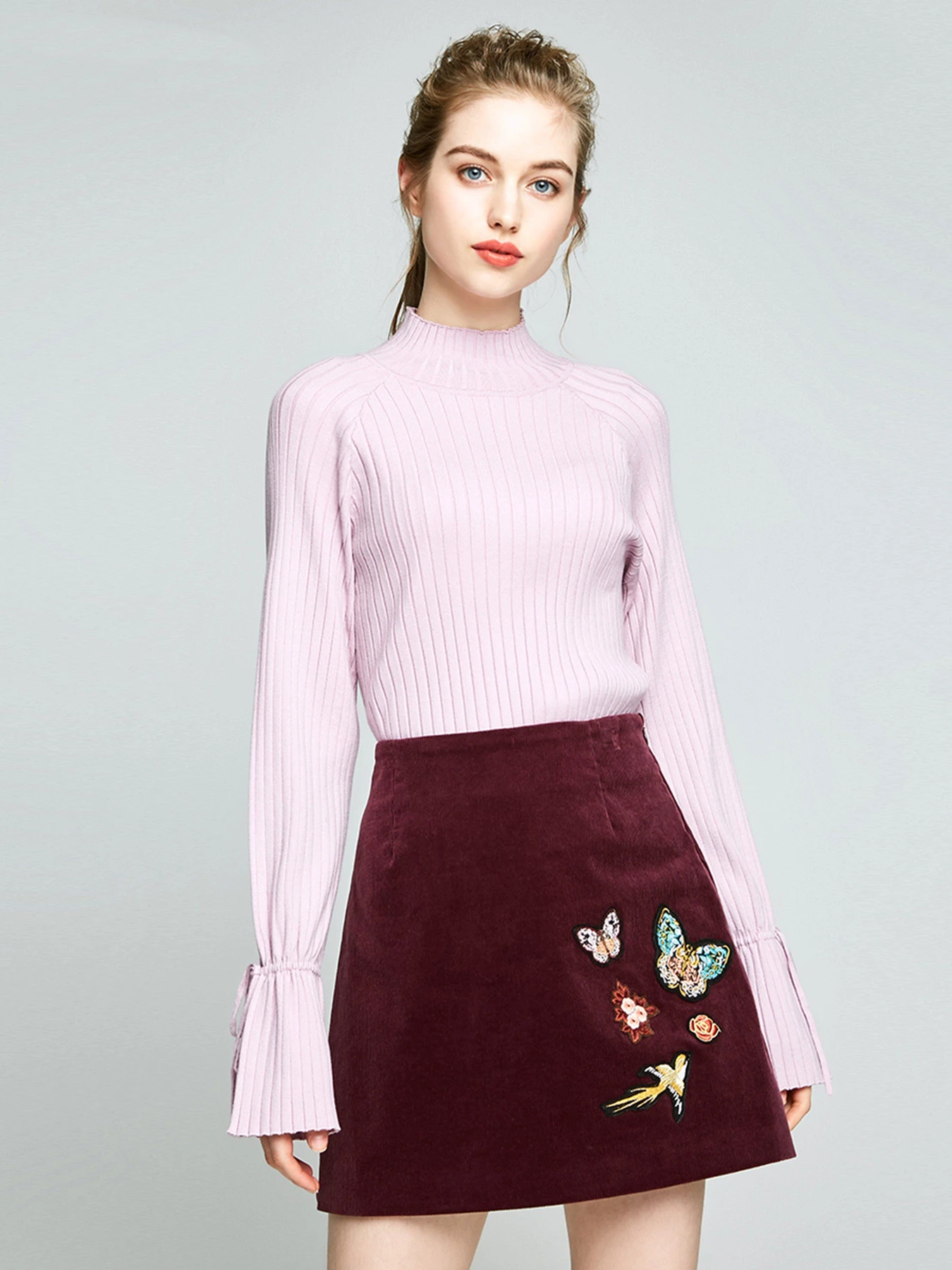 Спідниці Vero Moda модель 317416502E21_фіолетовий Фото