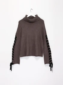 Свитры и кардиганы Vero Moda модель 318313506E90_т.сірий з чорним Фото