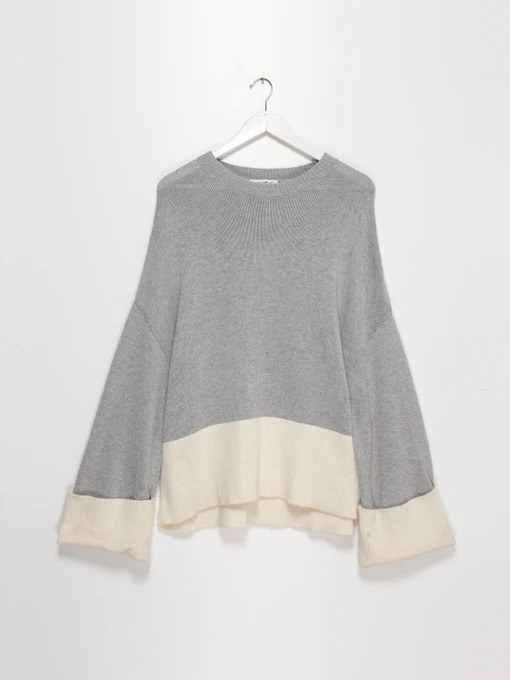 Свитры и кардиганы Vero Moda модель 318413578S59_сірий з кремовим Фото